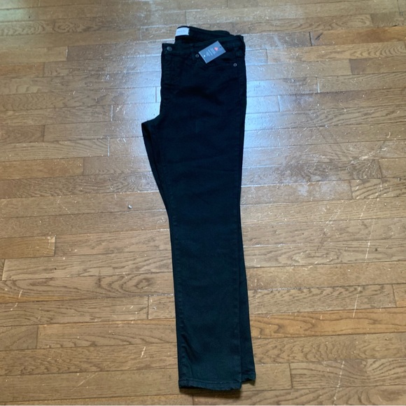 Crown & Ivory Women's Mid Rise Skinny Jeans | Size 14 | Saturated Black NEW!! - Picture 8 of 14